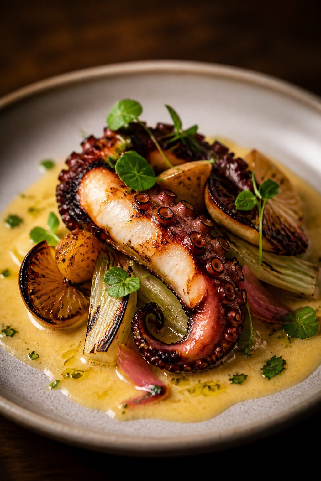 Pulpo a la brasa