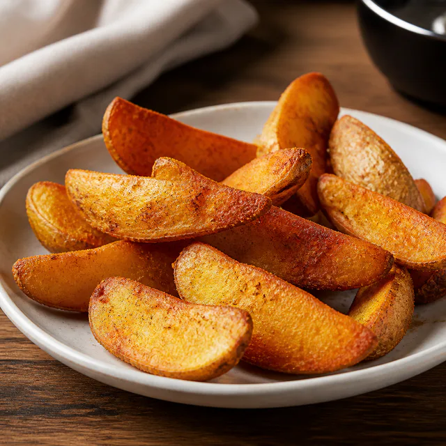 Papas wedge de Chicharrón Factory
