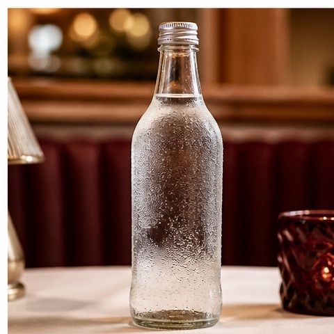 Agua Dasani de Valentino Restaurant