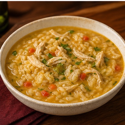Asopao de pollo de Valentino Restaurant