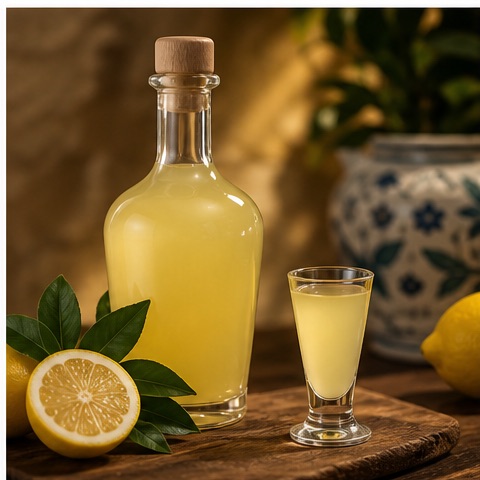 Licor Limoncello de Valentino Restaurant