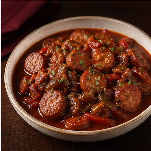 Chorizo al vino de Valentino Restaurant