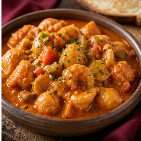Lambí a la Criolla de Valentino Restaurant