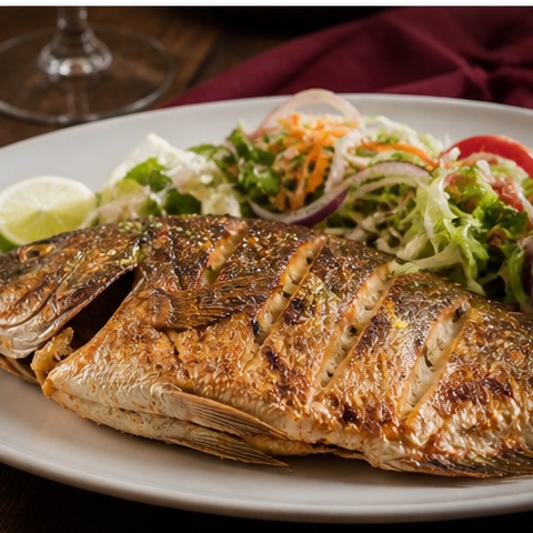 Pescado Entero a la Plancha de Valentino Restaurant
