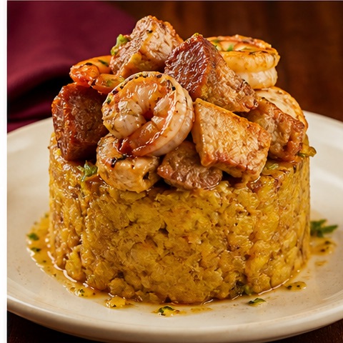 Mofongo Mixto de Valentino Restaurant