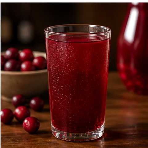Jugo Cranberry de Valentino Restaurant